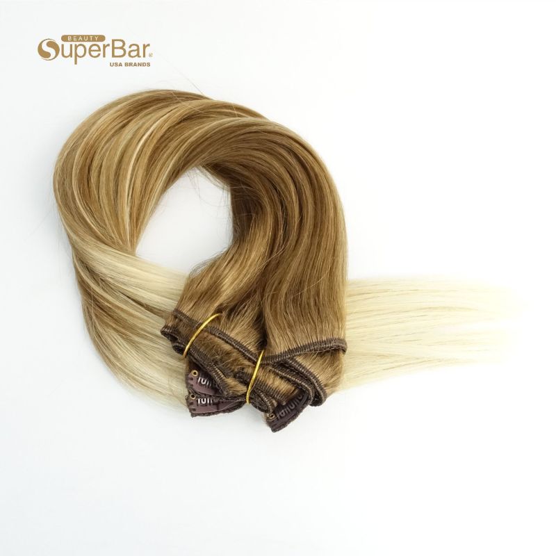 Superbar T8 60# 22inch  clip in hair