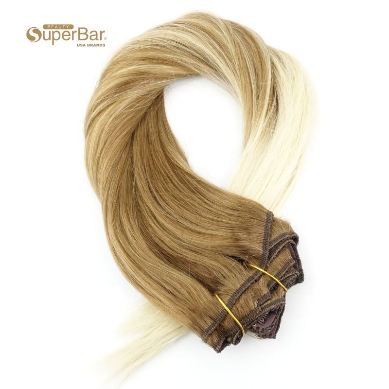 Superbar T8 60# 22inch  clip in hair