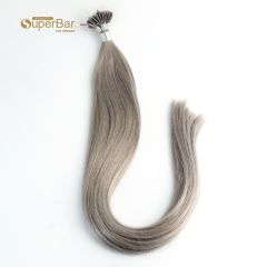 Superbar #Gray 24 inch plastics tip in hair