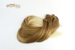 Superbar T8 60# 22inch  clip in hair