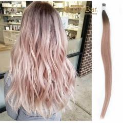 Superbar #pink color 20 inch tip in hair