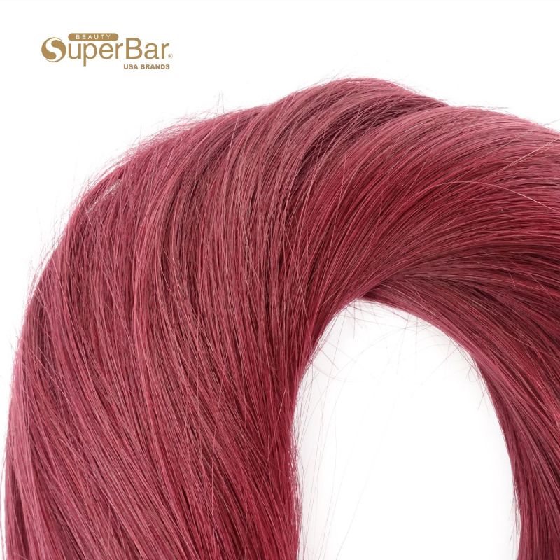 Superbar #red 20 inch  bulk hair