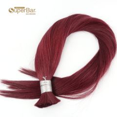 Superbar #red 20 inch  bulk hair