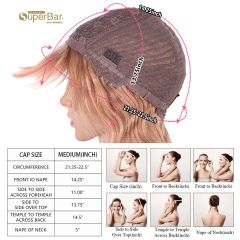 Superbar Hightlight Pink Body Wave HumanHair Wigs with Bangs 100% High-quality Human HairWig with Bangs for Black Women 130% Density