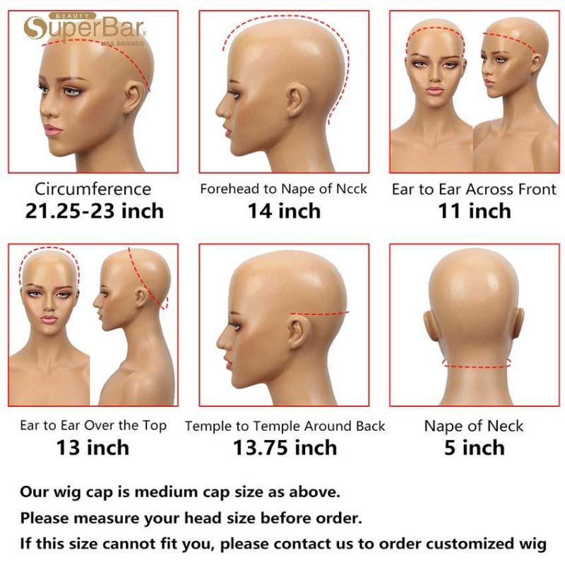 Superbar T1B/99J short Bob Wig straight HairWigs With Bangs