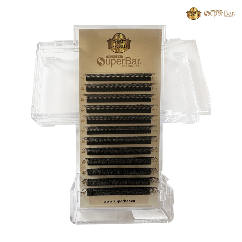 Caramel Color 3D W Shape Premade Fans 0.07 Eyelash Extensions