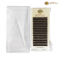 Caramel Color 3D W Shape Premade Fans 0.07 Eyelash Extensions