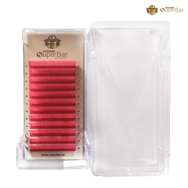 Pink Color Volume Lashes 0.07