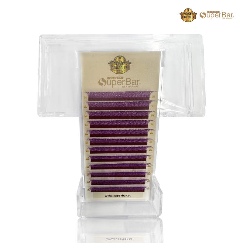 Purple Color YY Volume Lashes 0.07