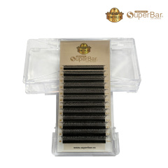 Caramel Color 8D W Shape Premade Fans 0.07 Eyelash Extensions