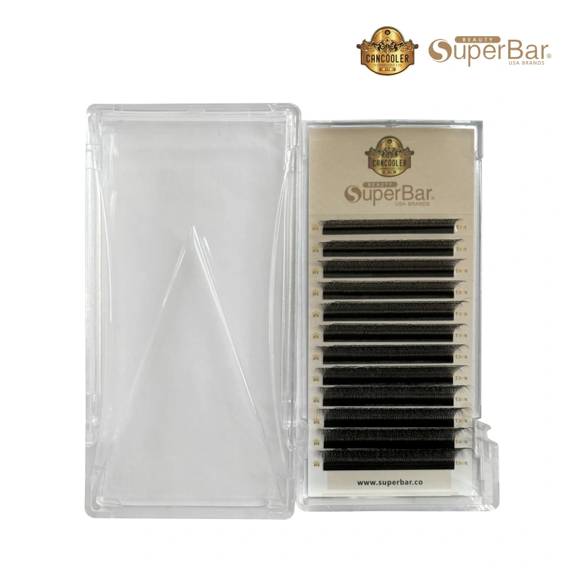 Caramel Color 4D W Shape Premade Fans 0.07 Eyelash Extensions