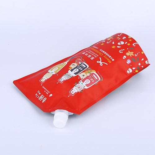 Custom Printing Logo Liquid Spout Pouch