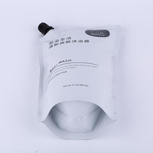 Body Wash Shampoo Liquid Soap Supplementary Packaging Stand Up Spout Pouch