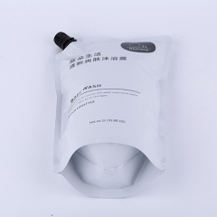 Body Wash Shampoo Liquid Soap Supplementary Packaging Stand Up Spout Pouch