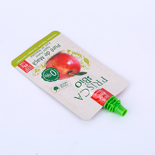 Apple juice Use baby food spout pouch with customize design