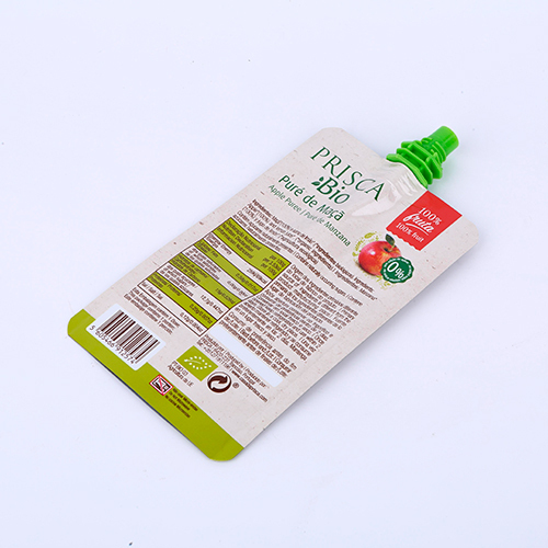 Apple juice Use baby food spout pouch with customize design