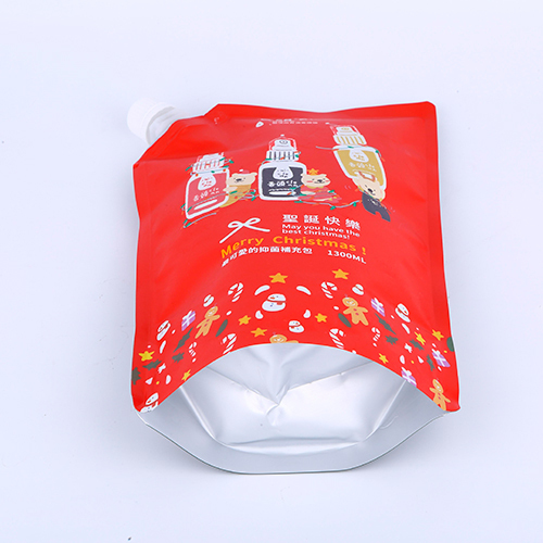 Custom Printing Logo Liquid Spout Pouch