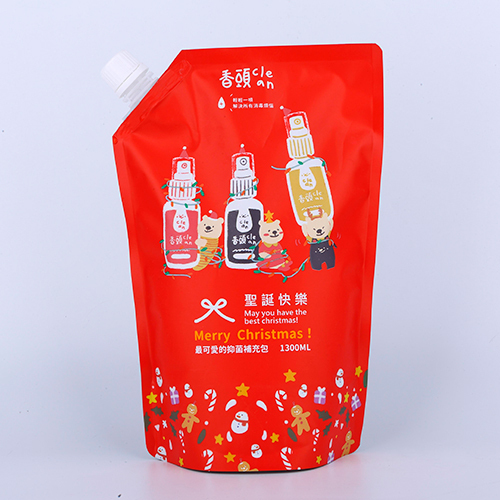 Custom Printing Logo Liquid Spout Pouch
