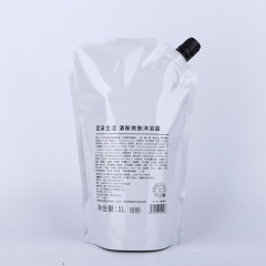 Body Wash Shampoo Liquid Soap Supplementary Packaging Stand Up Spout Pouch