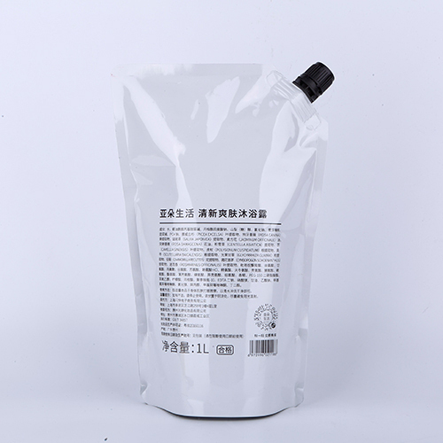 Body Wash Shampoo Liquid Soap Supplementary Packaging Stand Up Spout Pouch