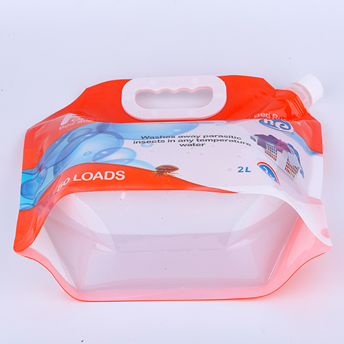 Liquid Laundry Detergent Spout Pouch Bag with Spout PE Stand up