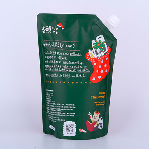 Custom Printing Logo Liquid Spout Pouch