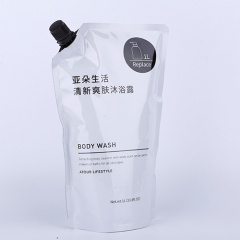 Body Wash Shampoo Liquid Soap Supplementary Packaging Stand Up Spout Pouch