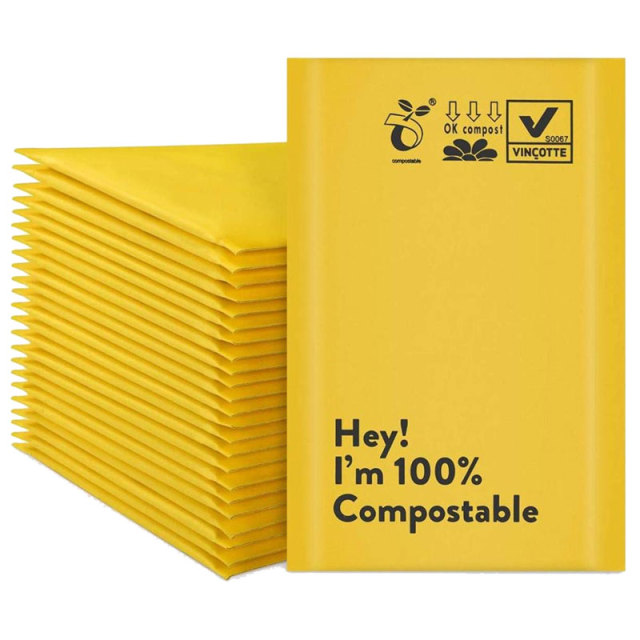 Bio-kraft bubble bag