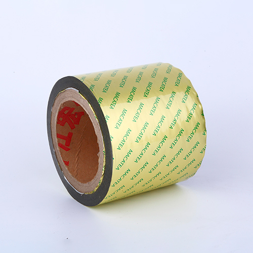 Automatic packaging tea roll stock