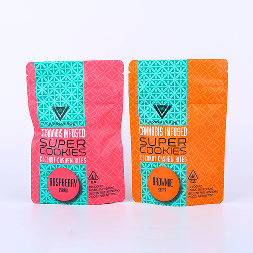 Child Resistant Cookie Bag Packaging Smell Proof