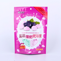 Stand Up Zip Lock Foil Pouch Packaging Dry Fruits Zipper Bag