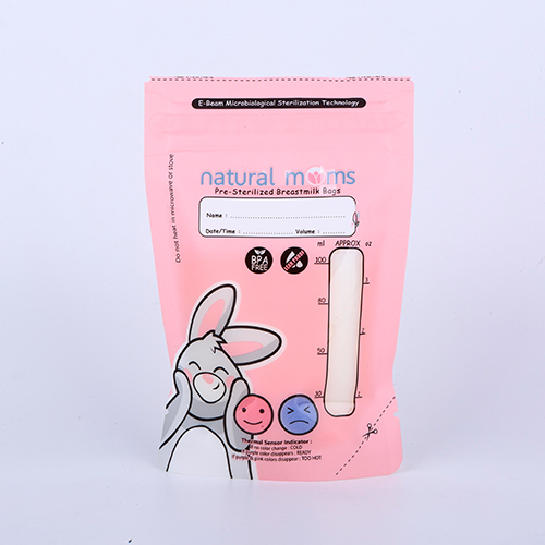 Breastmilk Storage Bags 30 Count Breastfeeding Nursing Zip Freezer Leak-Proof Resealable