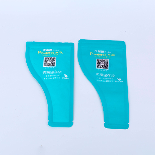 Disposable BPA Free Laminated Zipper Baby Milk Powder Storage Bags With Easy Tears