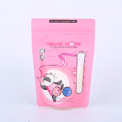 Breastmilk Storage Bags 30 Count Breastfeeding Nursing Zip Freezer Leak-Proof Resealable