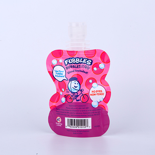 custom shape baby lovely bubble pouch bag
