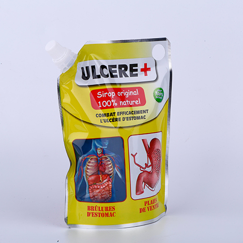 Sirop Packing Standing Up Pouch With Spout