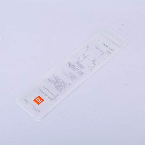 Transparent electronics packaging bag