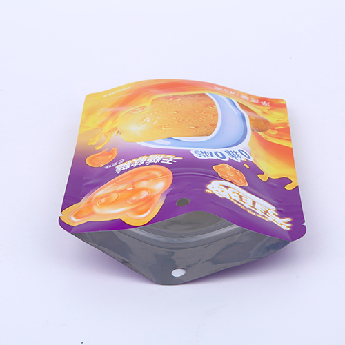 Stand Up Zipper Shiny Colorful Pouch