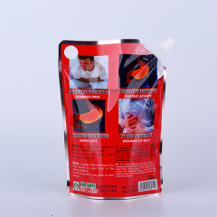 Sirop Packing Standing Up Pouch With Spout