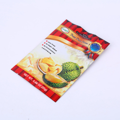 Customized print three sides seal flat pouch