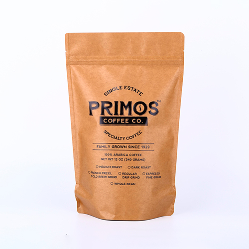 Custom Printing Plastic Stand Up Pouches Coffee