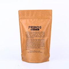 Custom Printing Plastic Stand Up Pouches Coffee