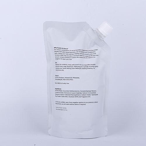 Hand and body wash refill bag