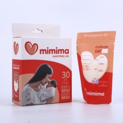 Stand Up Breastmilk Pre-sterilized Safely Feeding Portable Bpa Free Breast Milk Storage Bags