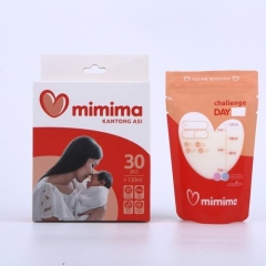 Stand Up Breastmilk Pre-sterilized Safely Feeding Portable Bpa Free Breast Milk Storage Bags