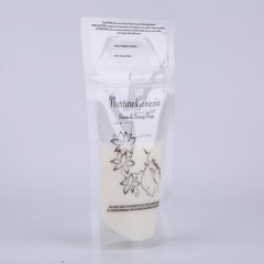 Customized logo BPA free zipper breast milk storage pouch breastmilk bags