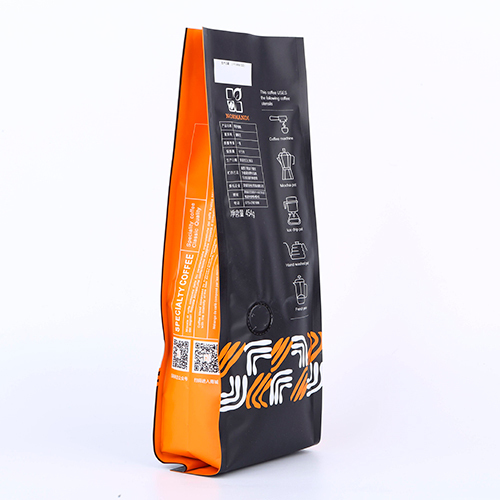 4 sides sealed side gusset compostable coffee bag
