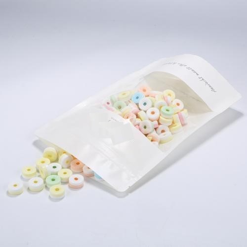 Eco friendly 100% compostable packaging bag ziplock stand up pouch