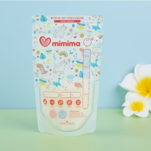 Temperature Sensor Printing Customized Baby BPA Free Disposable Cooler Breast Milk Bag For Breast Milk Storage Bag