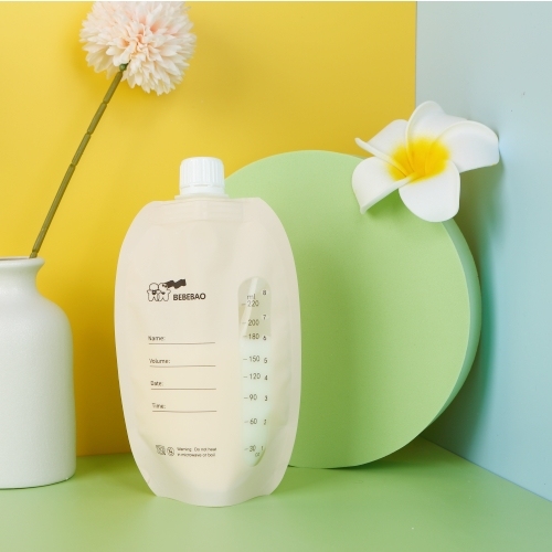 Reusable Direct to Bag Breastmilk Storage Bags with Adapter